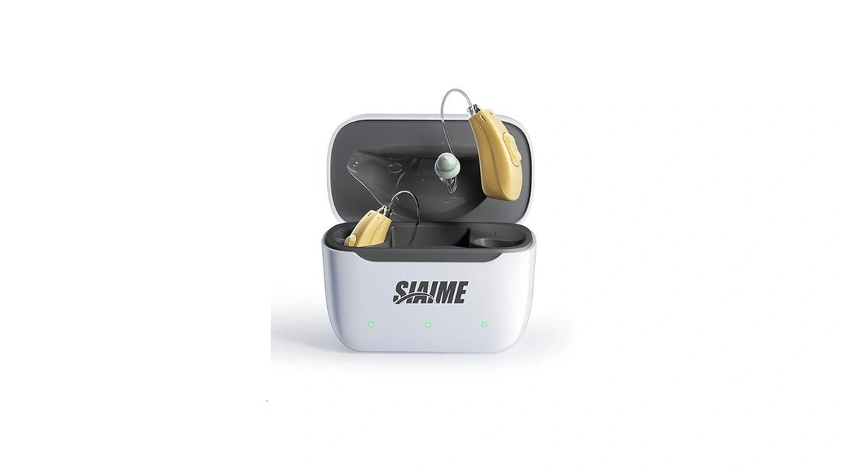 Siaime Hearing Aids For Seniors Rechargeable Invisible Behind The Ear
