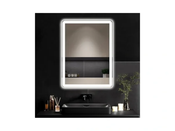 24"x32" Led Bathroom Vanity Mirror With Lights, Anti-fog, Dimmable, Lighted