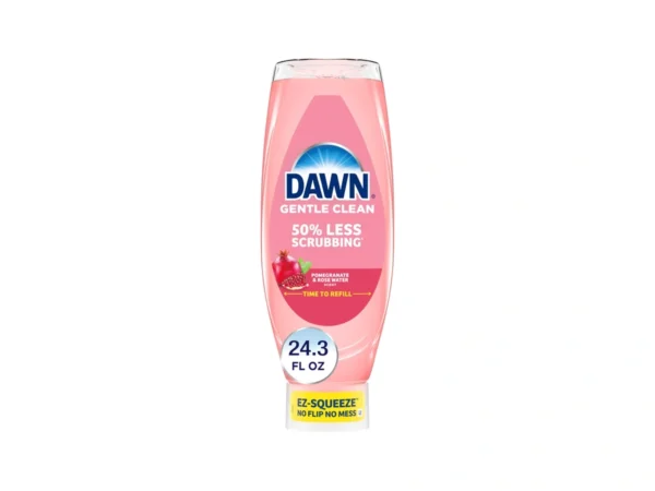 Dawn Gentle Clean Ez-squeeze Dishwashing Liquid Dish Soap, Pomegranate And