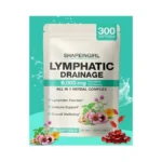 Shapeingirl Lymphatic Drainage Supplement Softgels With Dandelion, Burdock & Echinacea,