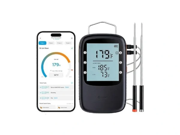 Govee Bluetooth Meat Thermometer, Wireless Meat Thermometer For Smoker Oven,
