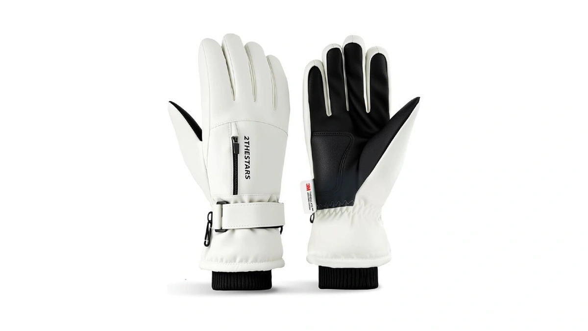 2thestars Winter Ski Gloves Waterproof Windproof Snow Gloves Thermal Insulated