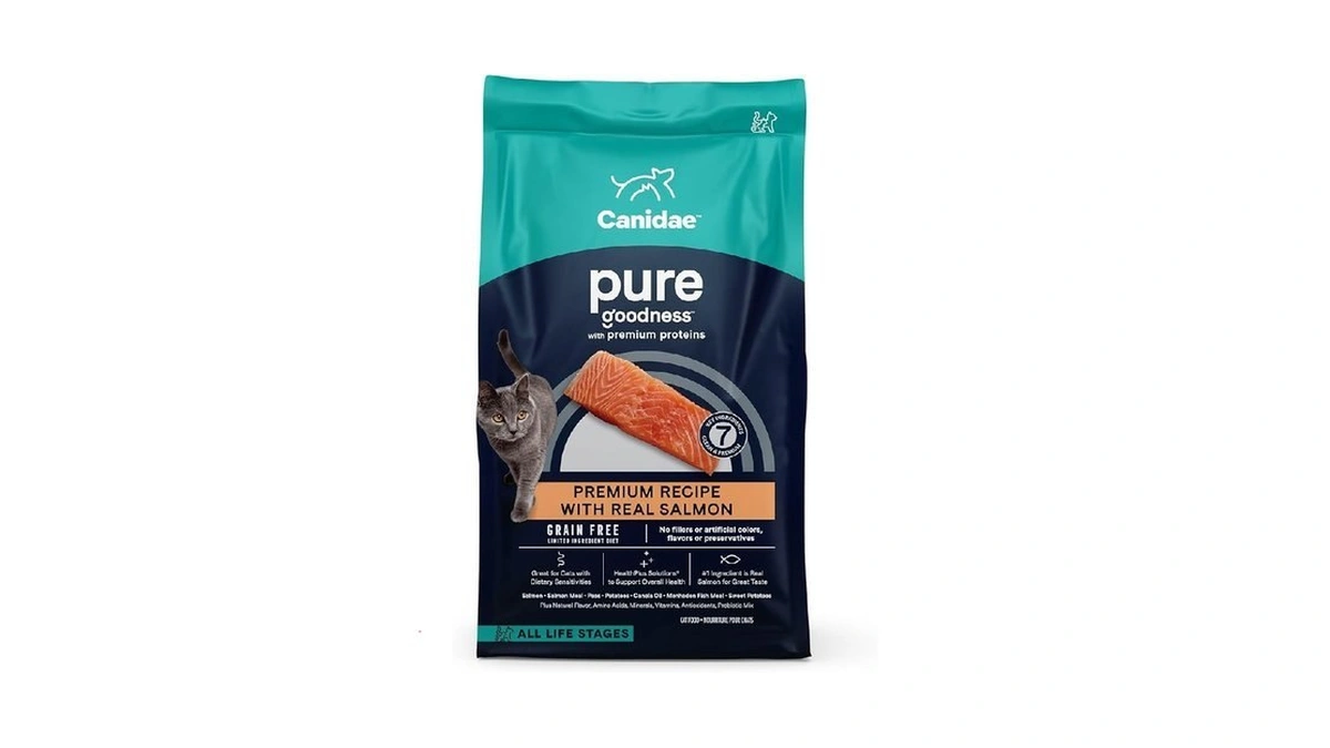 Canidae Pure Limited Ingredient Premium Dry Cat Food, Real Salmon
