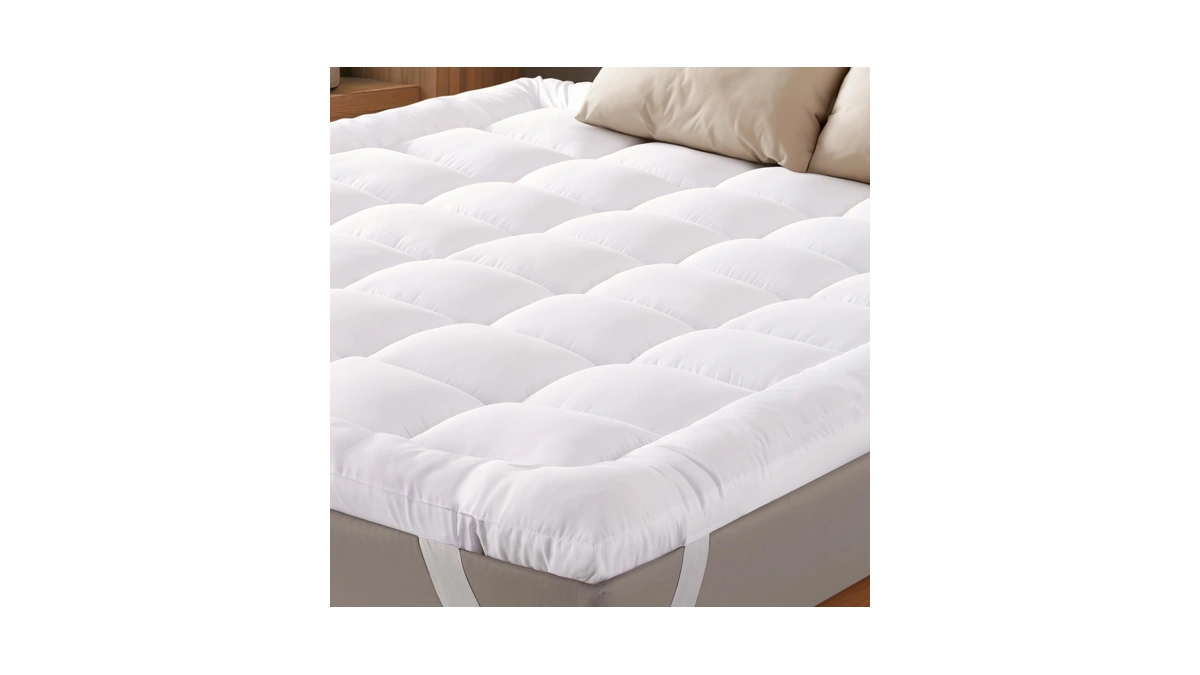 Ultra Soft King Mattress Topper - Cloud-like Mattress Pad For