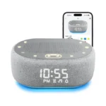 1mii White Noise Machine With Alarm Clock, Sound Machine For