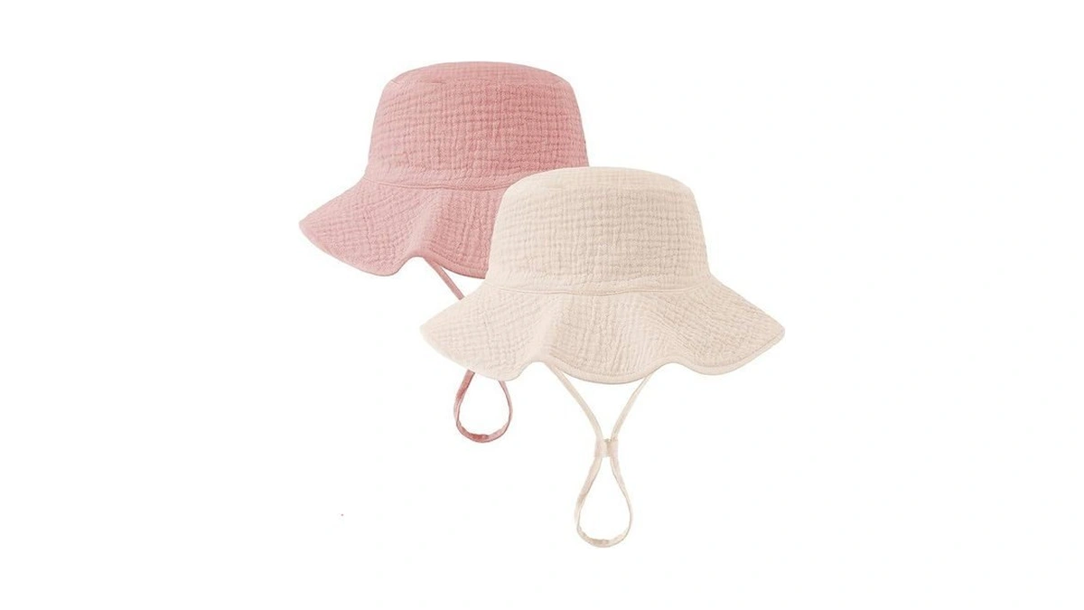Muslin Baby Sun Hat Sun Protection Baby Toddler Bucket Hat
