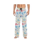 Sports Hockey Pajama Pants Mens Lounge Pants Lightweight Men Pajama