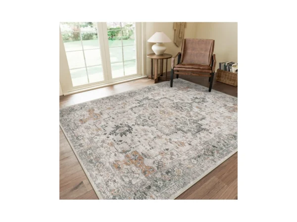 Genimo 8x10 Area Rugs For Living Room, Machine Washable Non