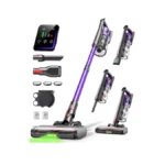 Cordless Vacuum Cleaner, 55kpa 650w Powerful Stick Vacuum For Home,