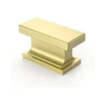 Asidrama 10 Pack Brushed Gold Kitchen Cabinet Knobs Dresser Knobs