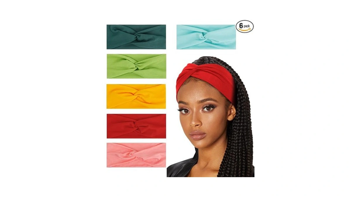 Huachi Wide Headbands For Women's Hair Fashion Head Bands Turban