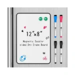 Magnetic Dry Erase Board For Fridge, Double-sided Magnetic White Board,
