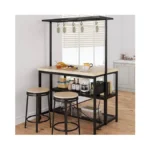 Cabihome 47" Multi-functional Kitchen Island With Storage – Heavy-duty Wood