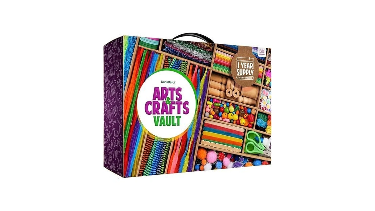 Dan&darci Arts And Crafts Vault - Craft Supplies Kit In