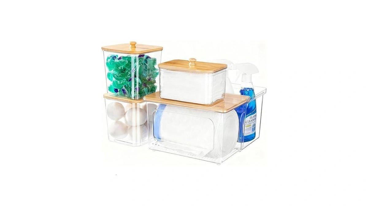 Icasa Trash Bag And Pod Dispenser - 5 In 1