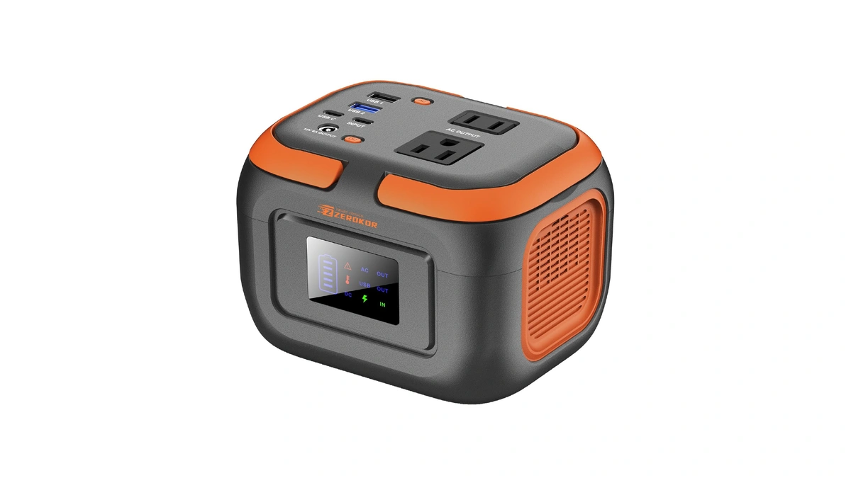 Portable Power Station 120w, Power Bank With Ac Outlet, Portable