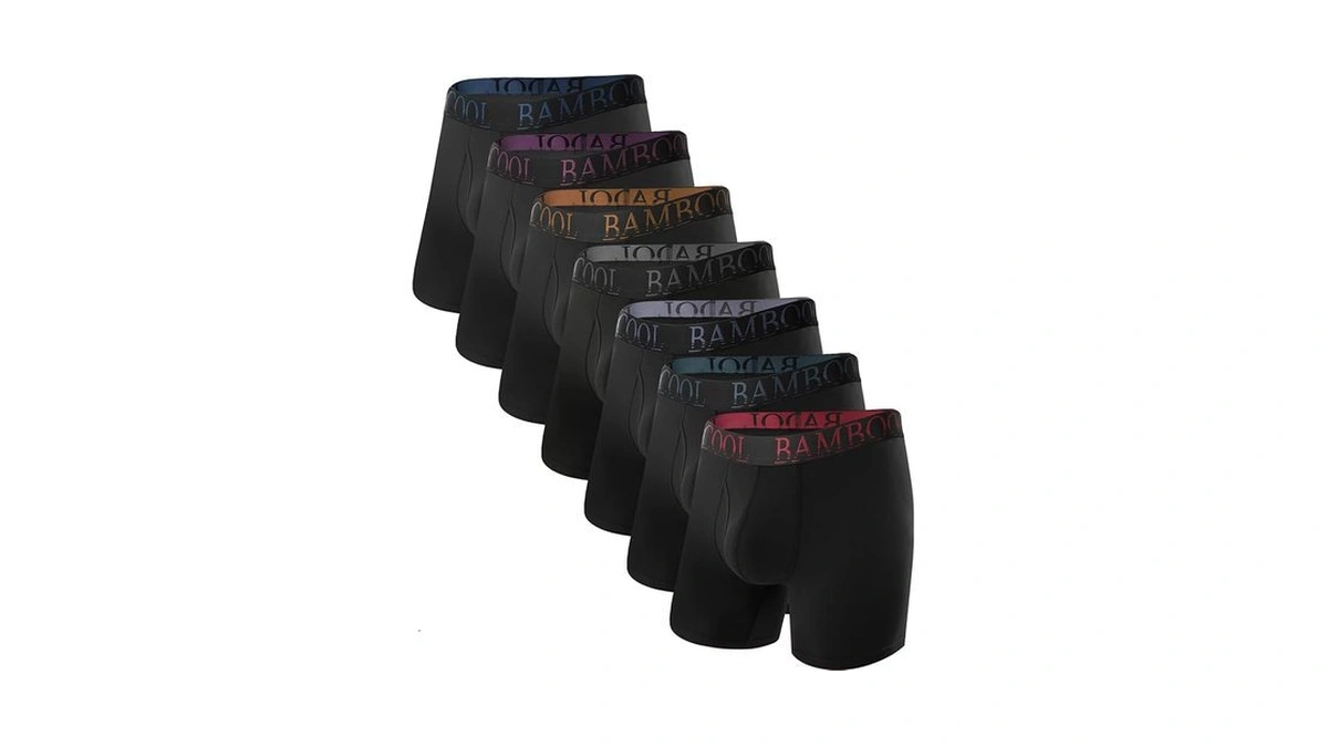 Bamboo Cool Men's Ultra Comfortsoft Underwear, Moisture Wicking & Breathable
