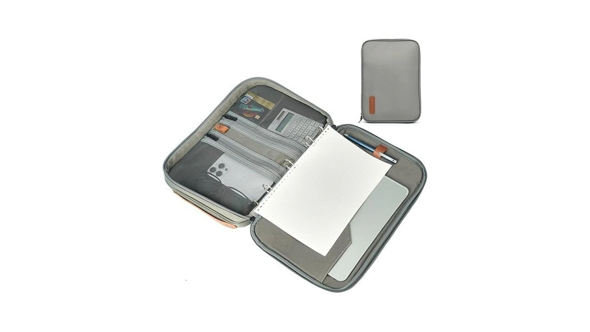 Portfolio Organizer Binder- Premium 3-ring Padfolios For Women & Men,