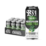 Ryl Iced Tea, Unsweetened Black Tea, Antioxidant Superblend, Zero Sugar,