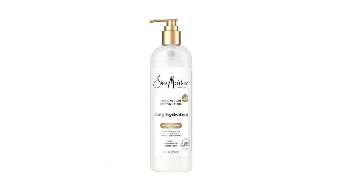 Sheamoisture Daily Hydration Body Lotion With 100% Virgin Coconut Oil,