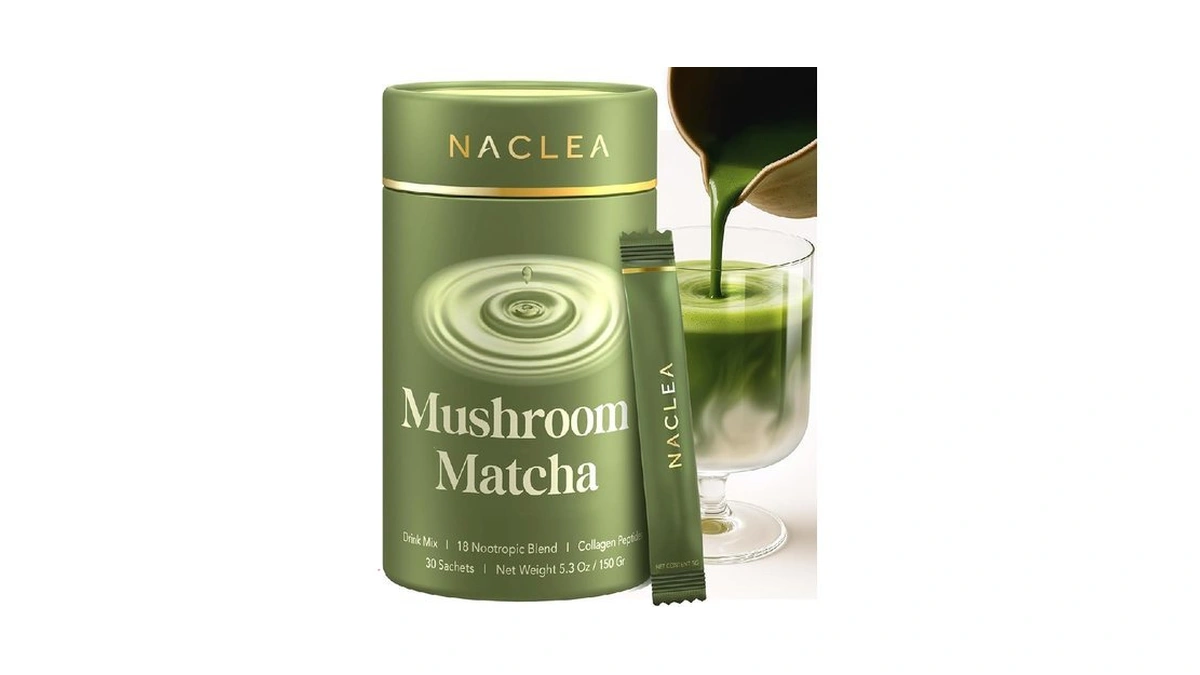 Naclea Mushroom Matcha Powder - Sugar-free Japanese Ceremonial Green Tea