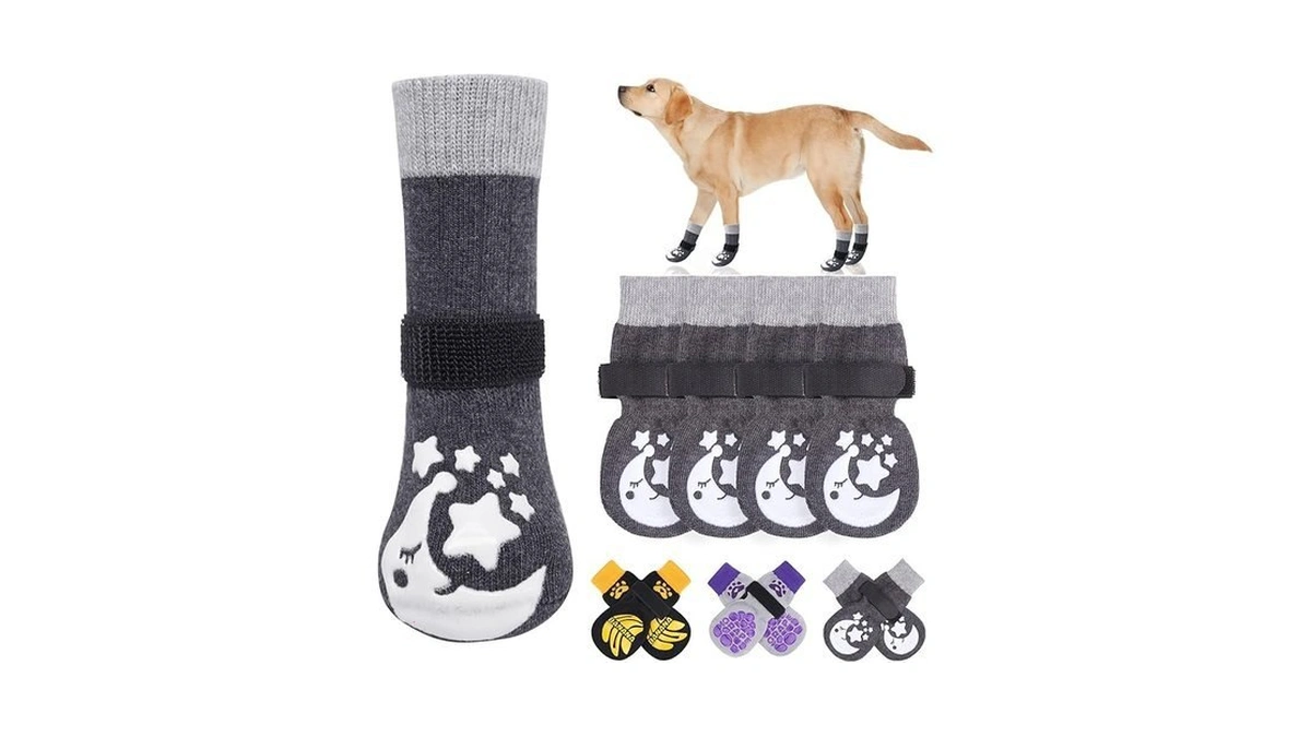 Beautyzoo Non-slip Dog Socks To Prevent Licking Paws, Dog Shoes