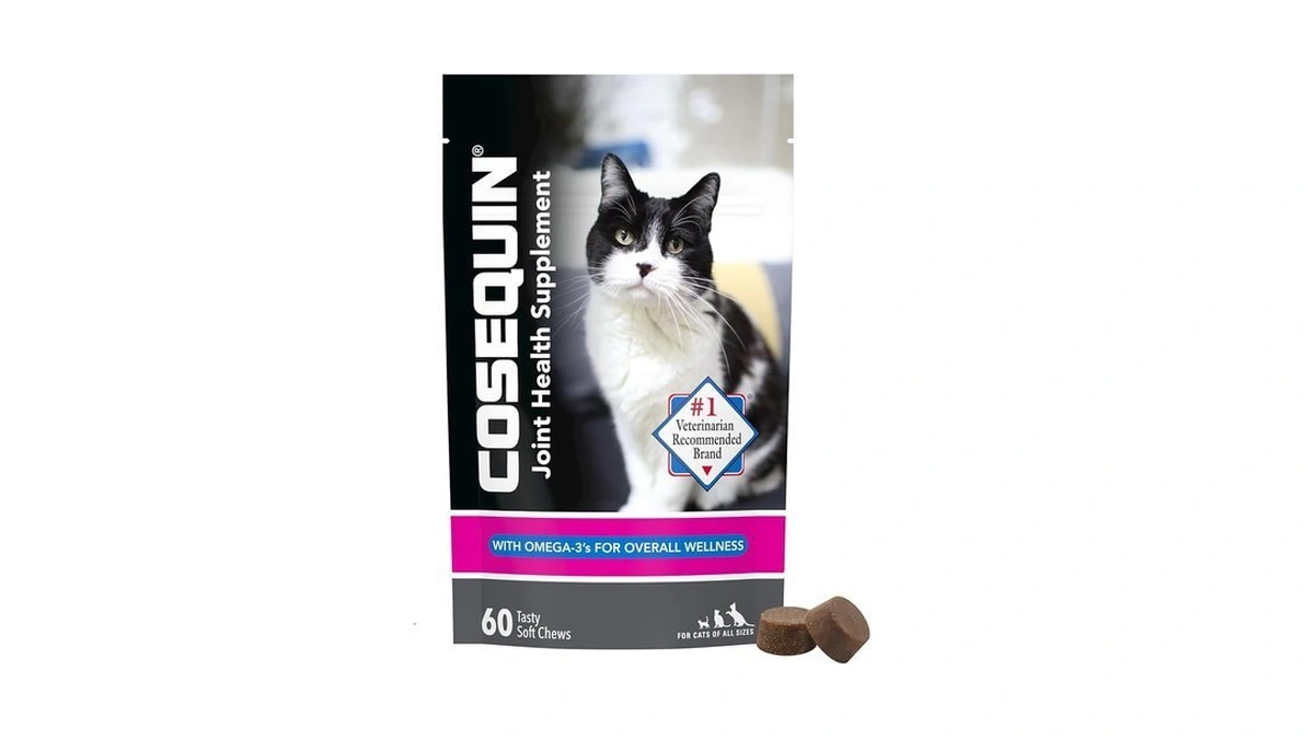 Nutramax Cosequin For Cats Joint Health Supplement, Contains Glucosamine For