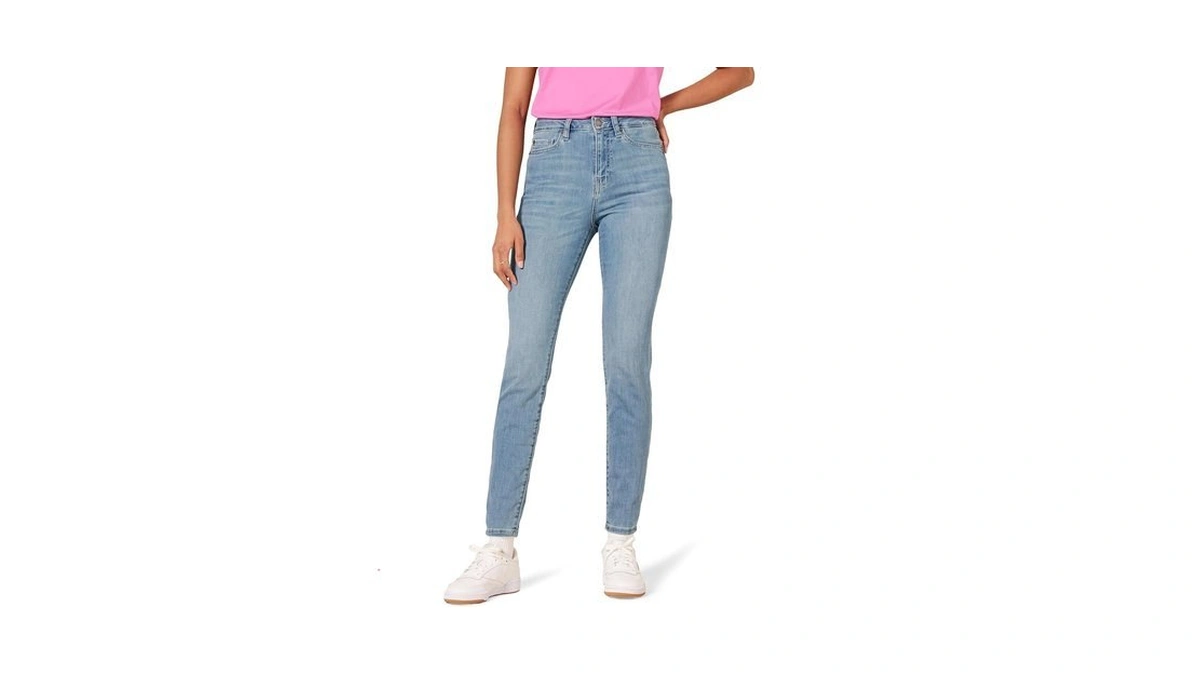 Amazon Essentials Women's High-rise Skinny Stretch Jeans - Discontinued Colors,
