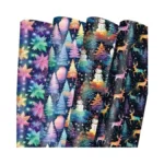 Vnaaem Christmas Wrapping Paper For Boys Girls Kids - Rainbow
