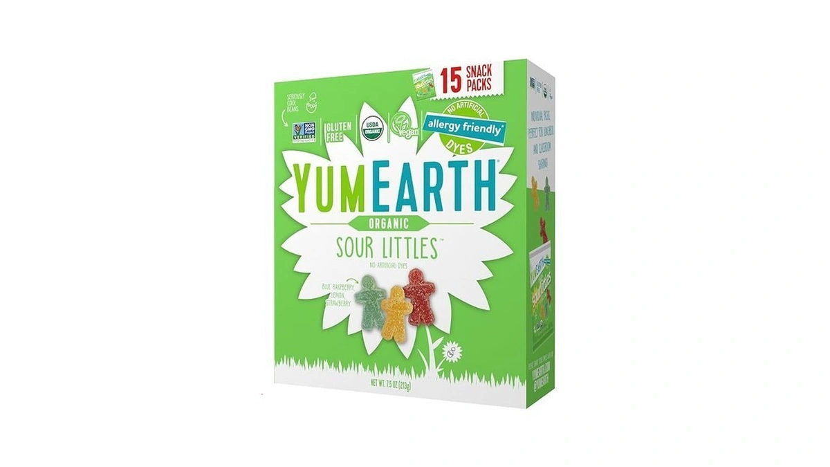 Yumearth Easter Organic Sour Littles Chewy Candy - Allergy Friendly,