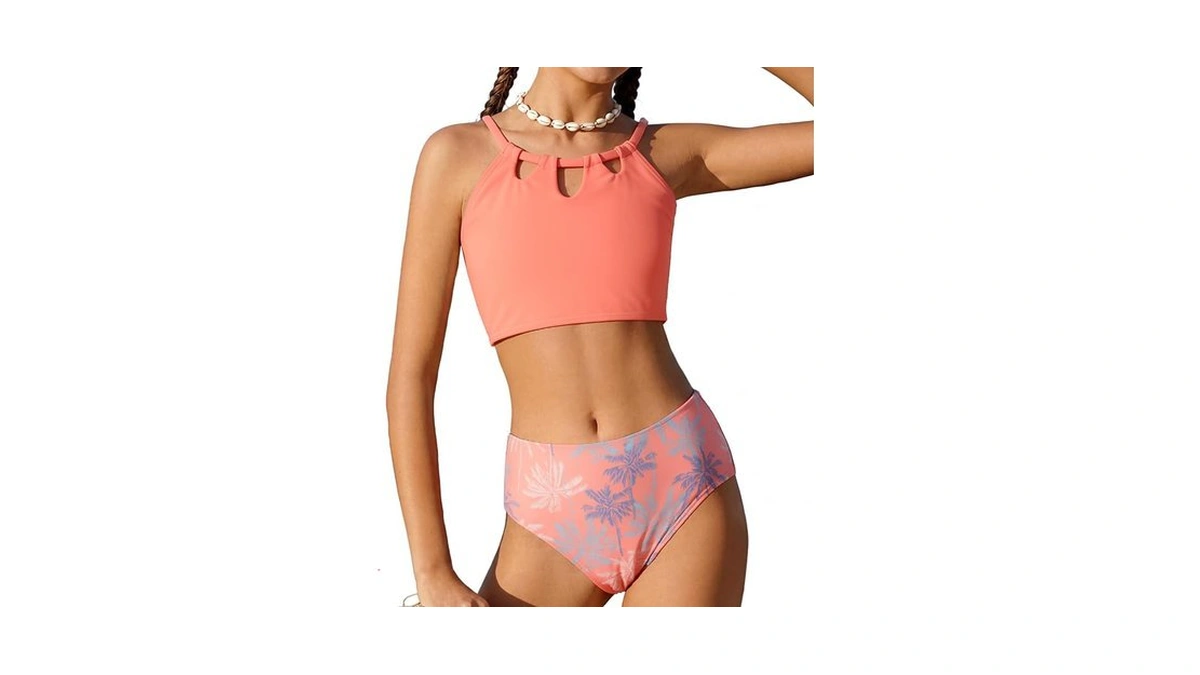 Grace Karin Teen Girls Swimsuits Size 12-14 Two Piece Bikini