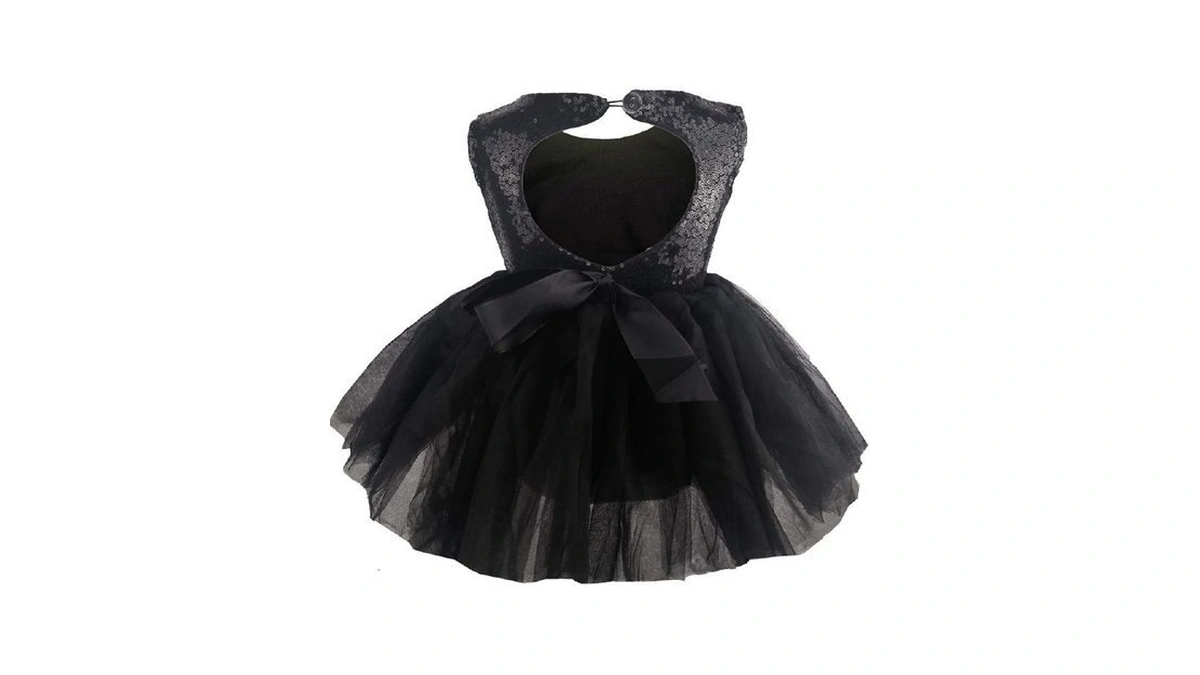 Toddler Girl Baby Lace Flower Sequin Tutu Dress Tulle Pageant