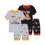 Benaive Pajamas For Boys, Summer Pjs For Boy Cotton Pajama,