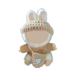 3pcs Handcrafted Crochet Doll Clothes For Labubu - Compatible With