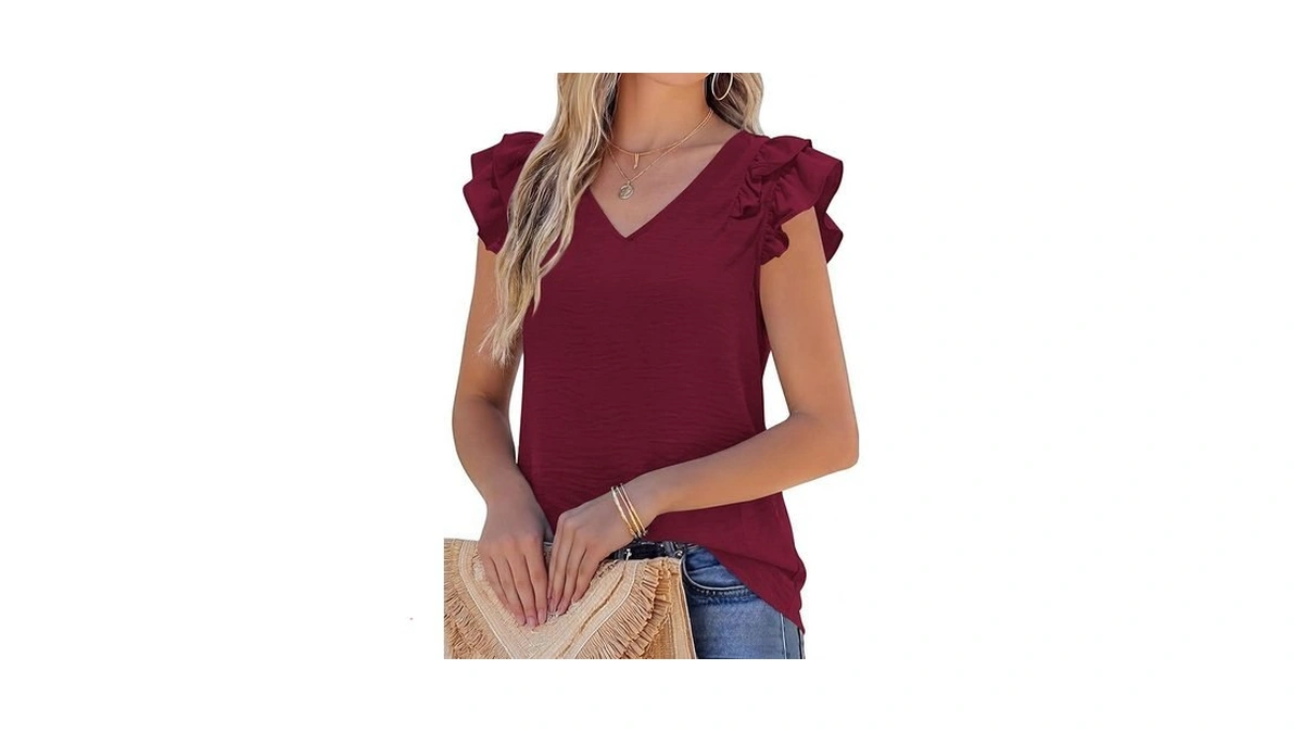 Prettygarden Blouses For Women Dressy Casual Summer Going Out Tops