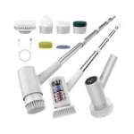 Botlife Electric Spin Scrubber – 5-hour Battery, 6 Brush Heads,