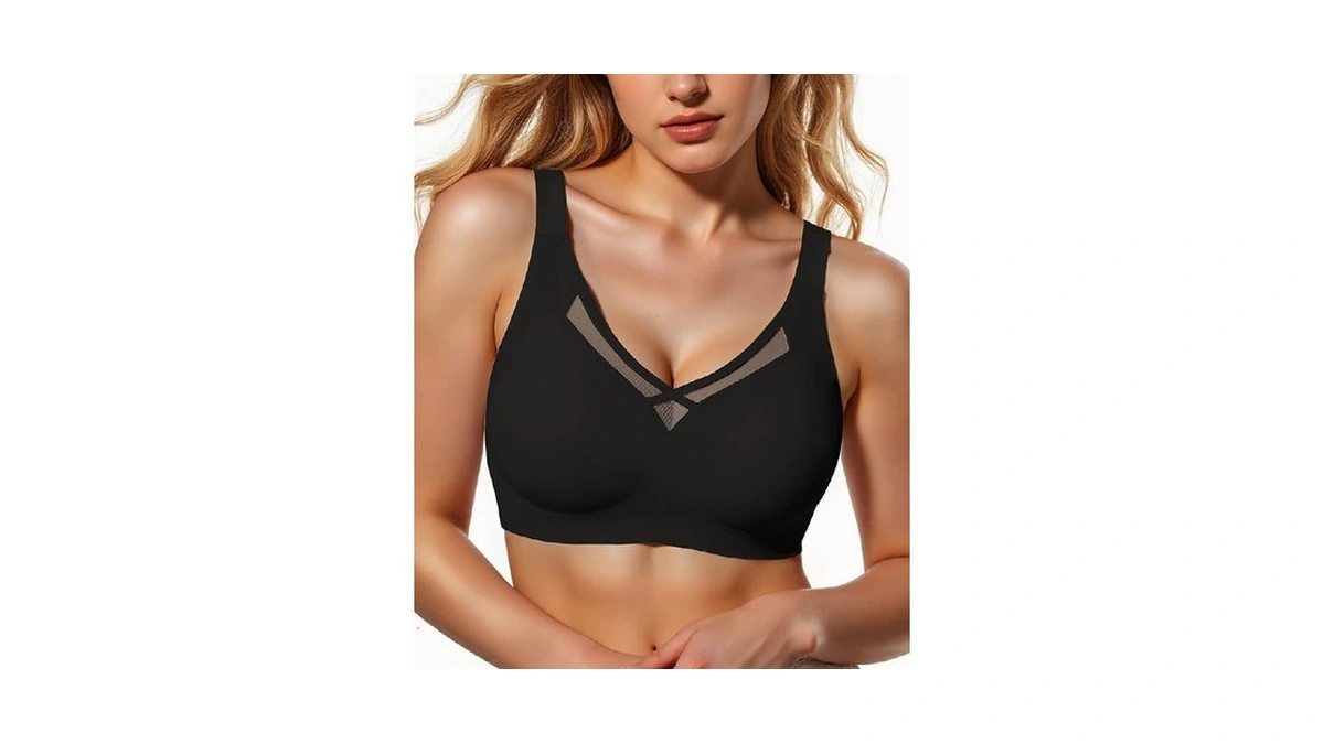 Sae Eleisa Push Up Bralettes Women With Support Wireless Seamless