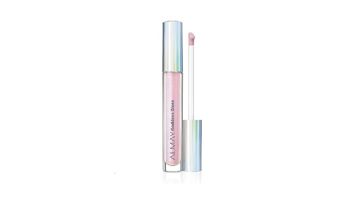 Almay Lip Gloss, Non-sticky Lip Makeup, Holographic Glitter Finish, Hypoallergenic,