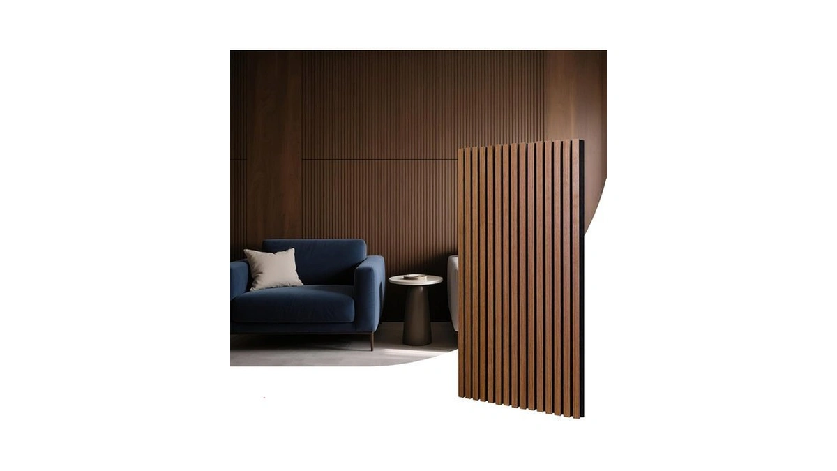 4-piece Wood Slat Panels For Wall,47.2" X 23.6" Wood Panels