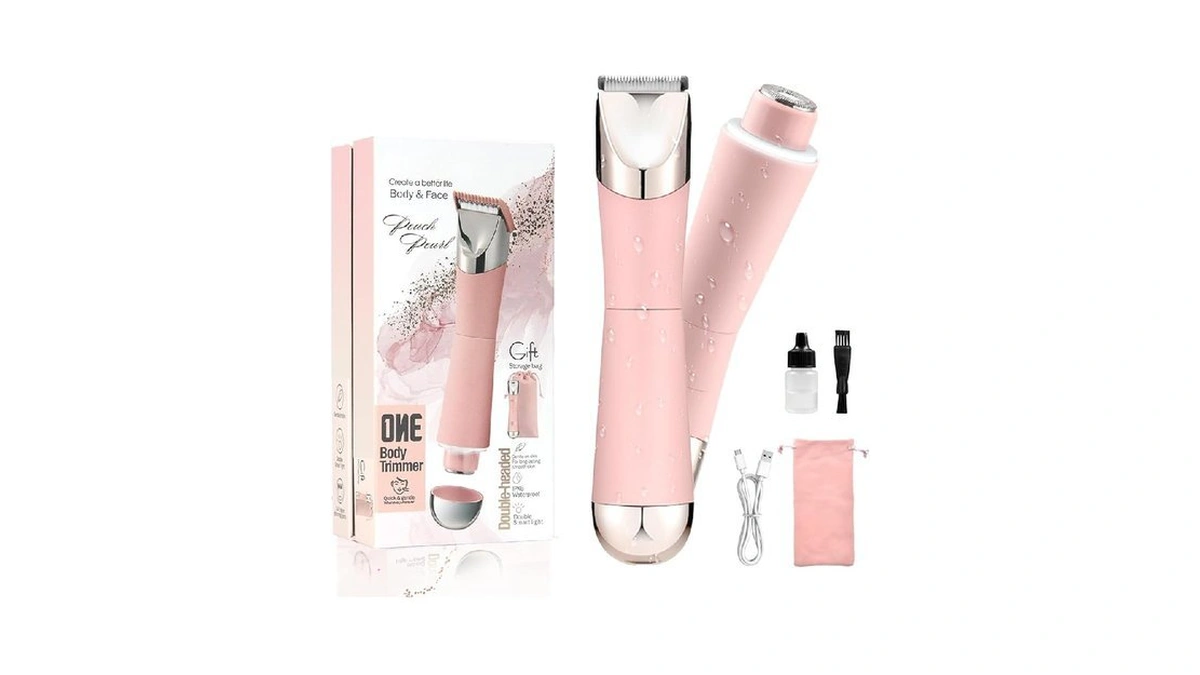 Bikini Trimmer For Women-2in1 High Power Epilators Hair Removal Waterproof