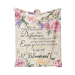 Psspotgj Retirement Gift For Woman, Retirement Blanket For Women/men 2026,