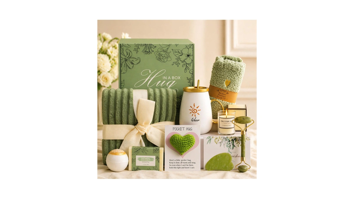 Self Care Basket Gift For Women: Get Well Soon After