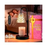 Qy Queey Candle Warmer Lamp,height Adjustable & Dimmable With 2/4/8h