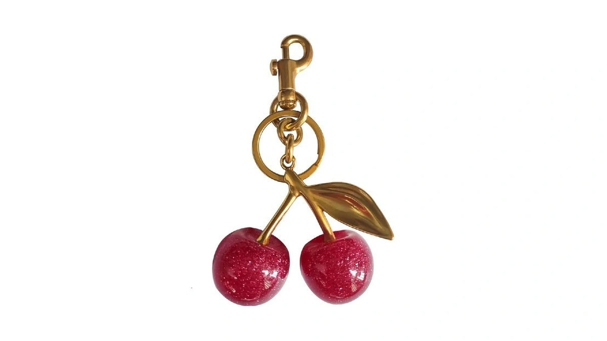 Hxusin Cherry Keychain For Women - Cute Cherry Bag Charm,