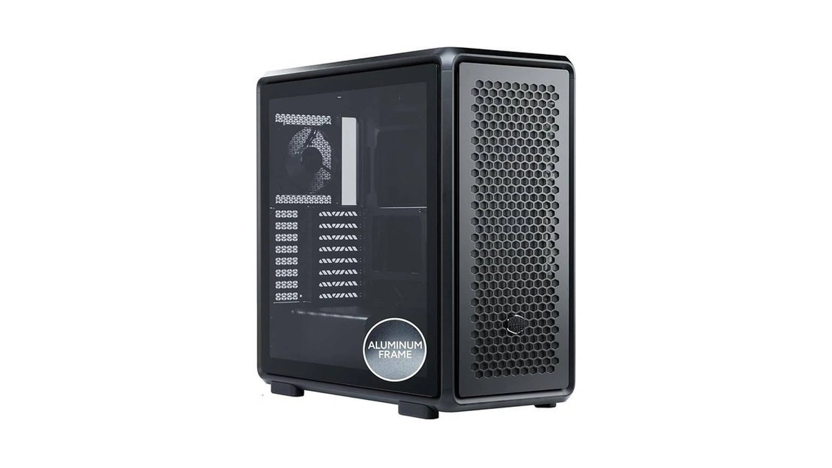 Cooler Master Masterframe 600 Atx Mid-tower Pc Case, Premium Aluminum