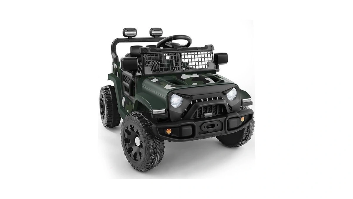 Elemara Ride On Car, Bluetooth Ride On Toys For Toddlers,