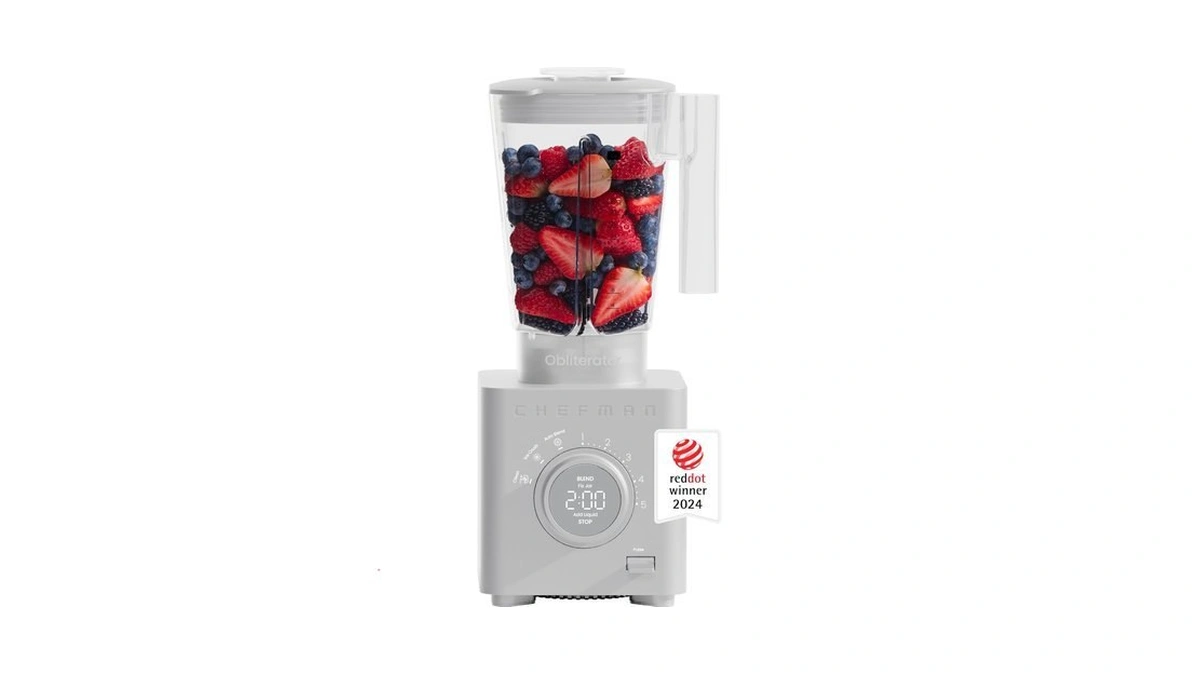 Chefman Obliterator 48 Oz Countertop Blender For Smoothies, 1380w Motor