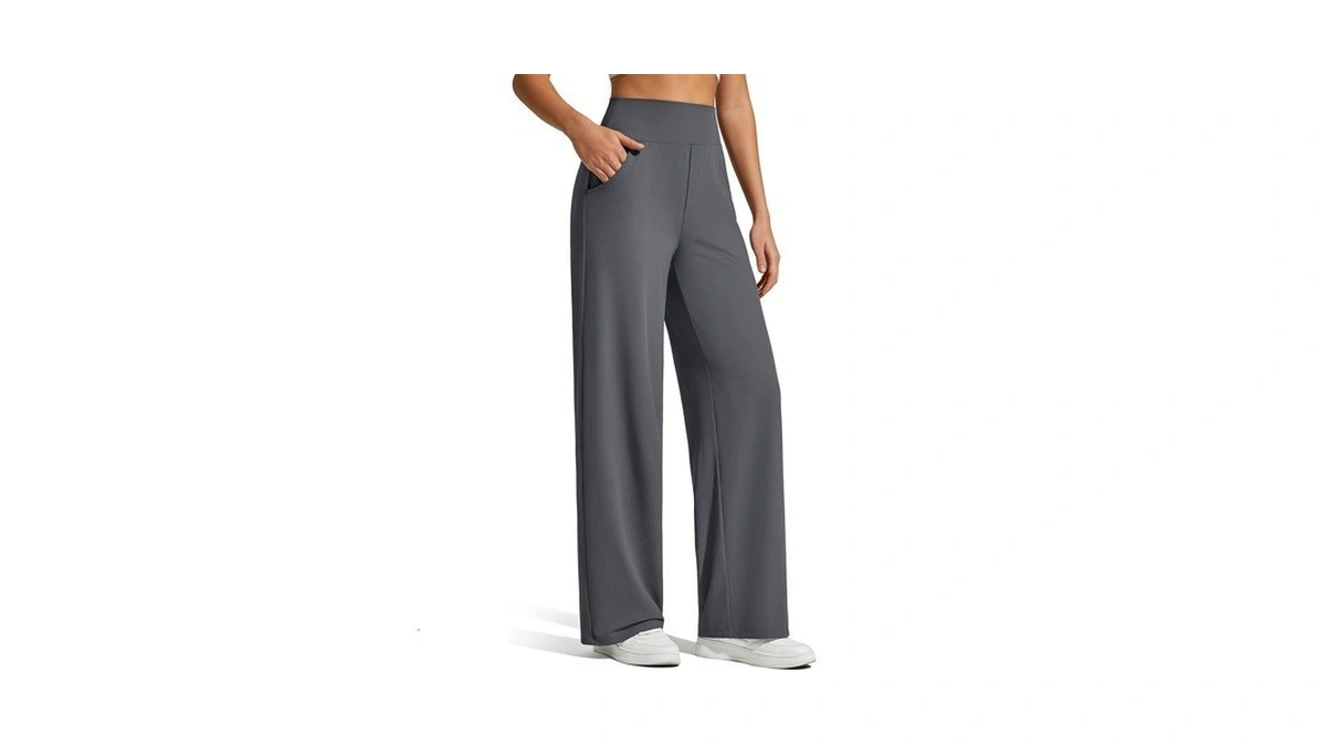 G4free Wide Leg Yoga Pants For Women Stretchy Workout Athletic
