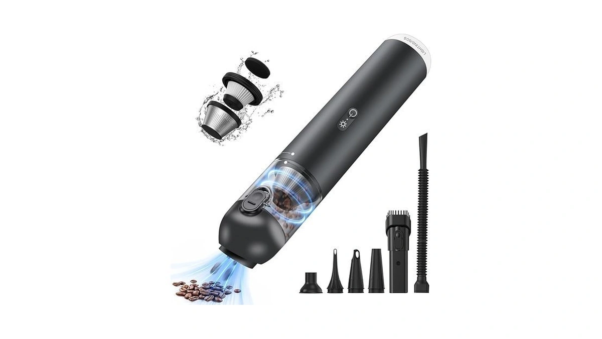 Gnowe Cordless Handheld Car Vacuum Cleaner - 15000pa Portable Vacuum