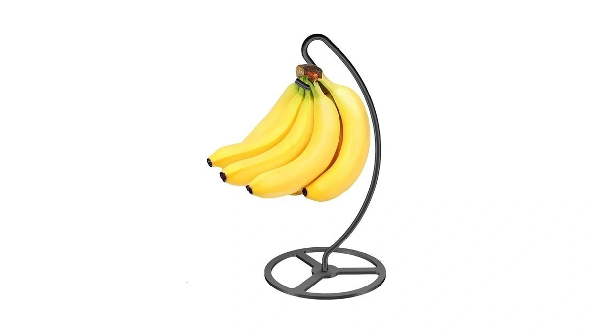 Bliocefo Banana Holder Metal Hanger Rack Stand Tree Keeper Modern